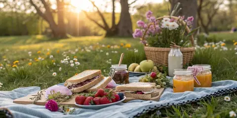 person planting flowers in reflective garden moment